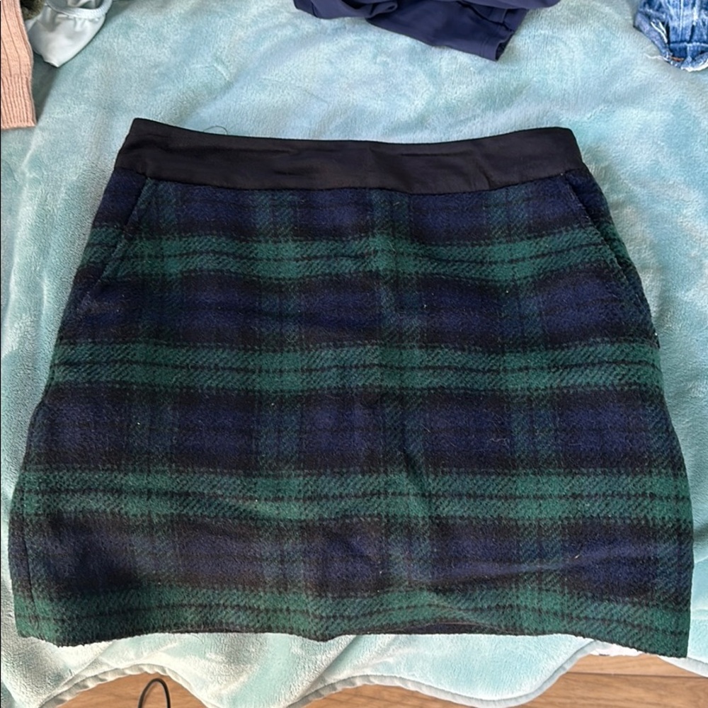 Plaid Mini Skirt